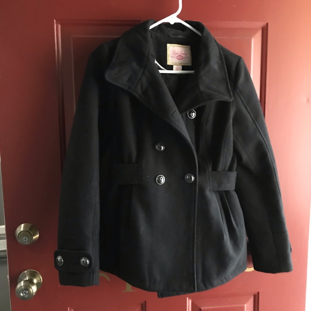 Black Pea Coat